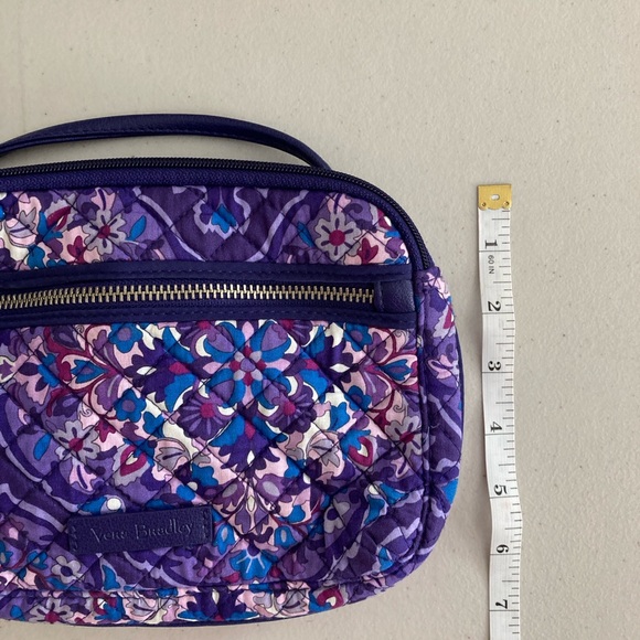 Vera Bradley Purple, Lavender Floral Crossbody Purse - Picture 4 of 10